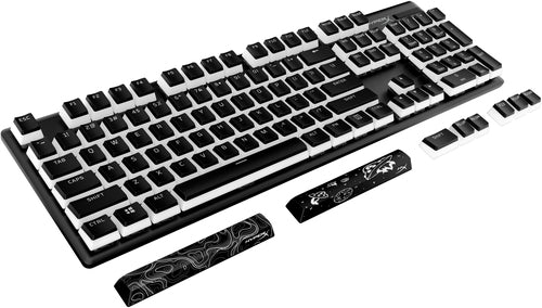 HP HyperX Pudding Keycaps 2 - Full Key Set - PBT - Black (US Layout) HP HyperX Pudding Keycaps 2 - Full Key Set - PBT - Black (US Layout)